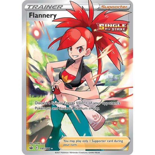 Image for Flannery (Full Art) (191/198) (SWSH06) - Pokemon