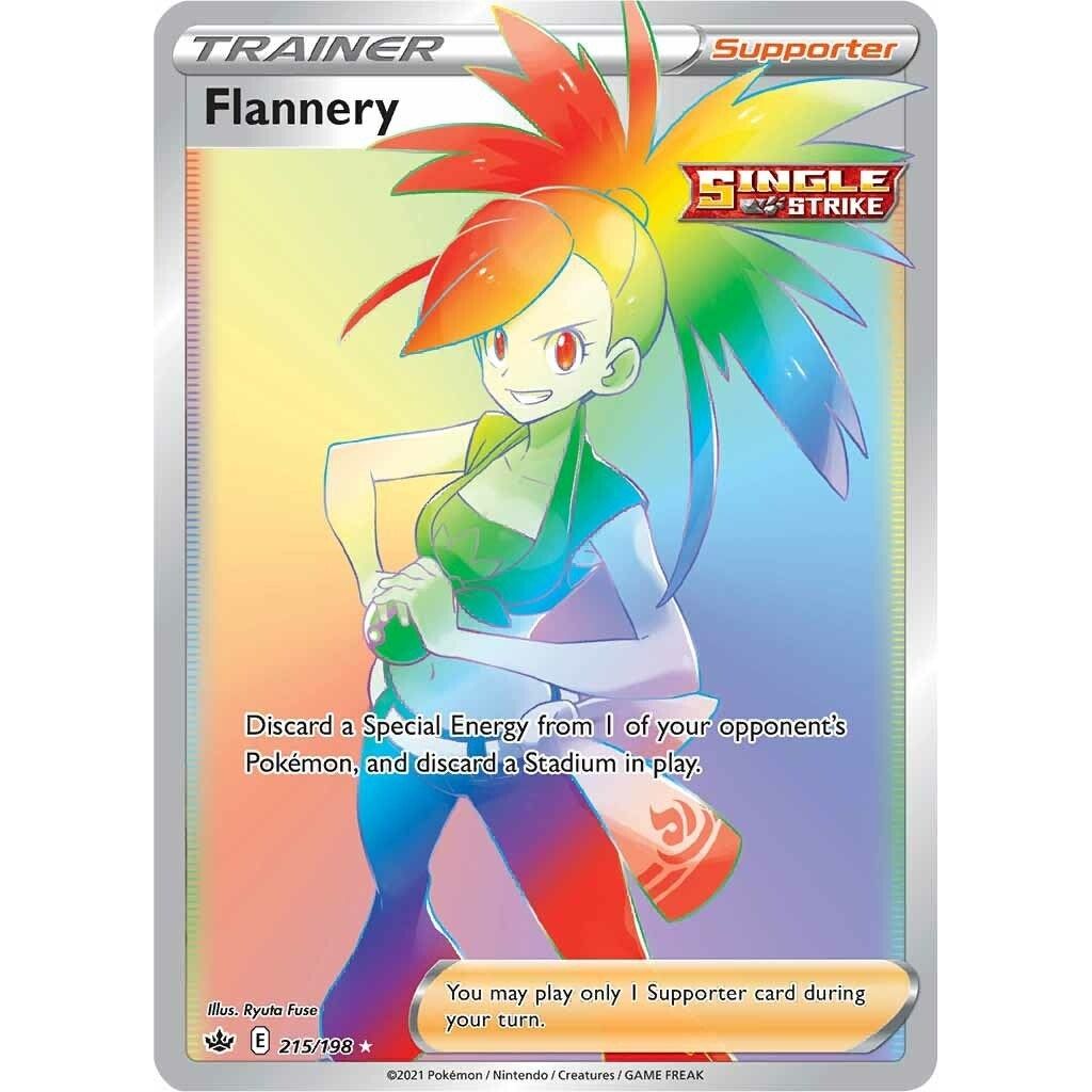 Image for Flannery (Secret) (215/198) (SWSH06) - Pokemon