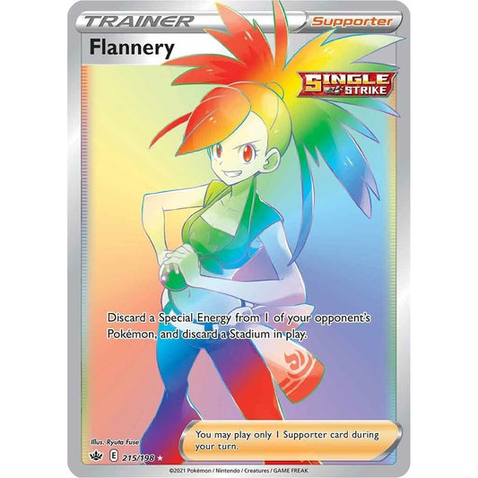 Image for Flannery (Secret) (215/198) (SWSH06) - Pokemon