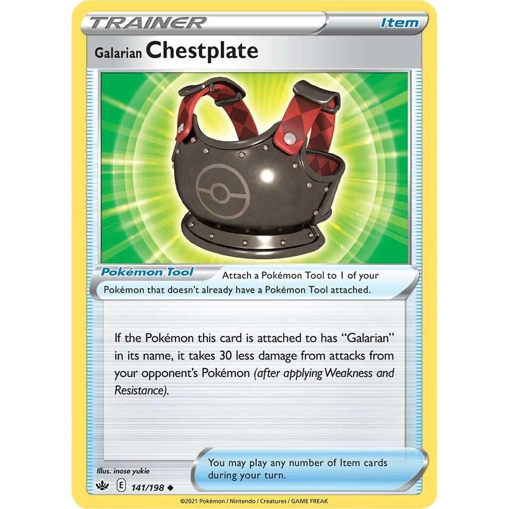 Image for Galarian Chestplate (141/198) (SWSH06) - Pokemon