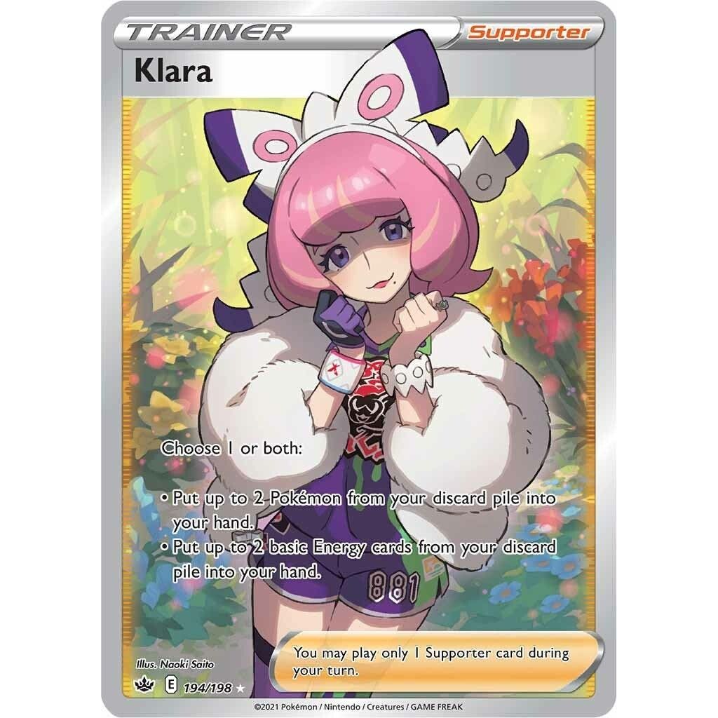 Image for Klara (Full Art) (194/198) (SWSH06) - Pokemon