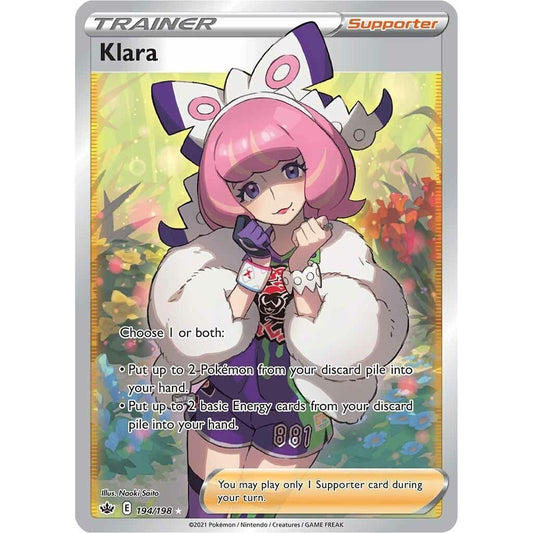 Image for Klara (Full Art) (194/198) (SWSH06) - Pokemon