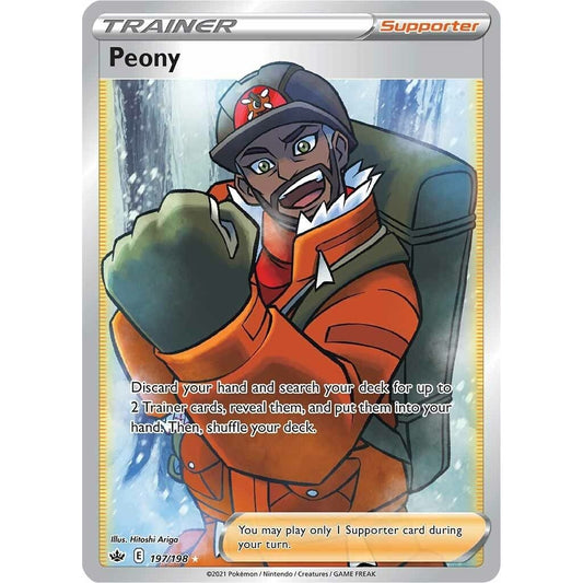 Image for Peony (Full Art) (197/198) (SWSH06) - Pokemon