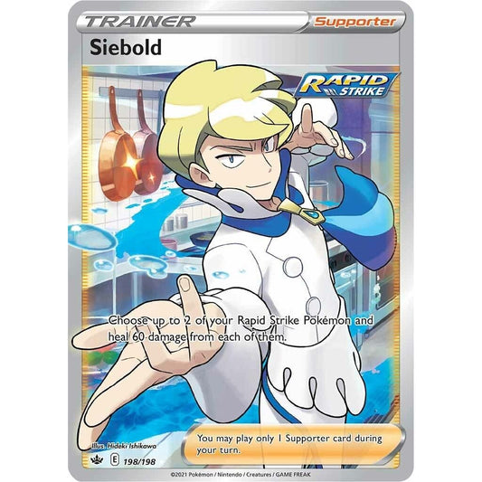Image for Siebold (Full Art) (198/198) (SWSH06) - Pokemon