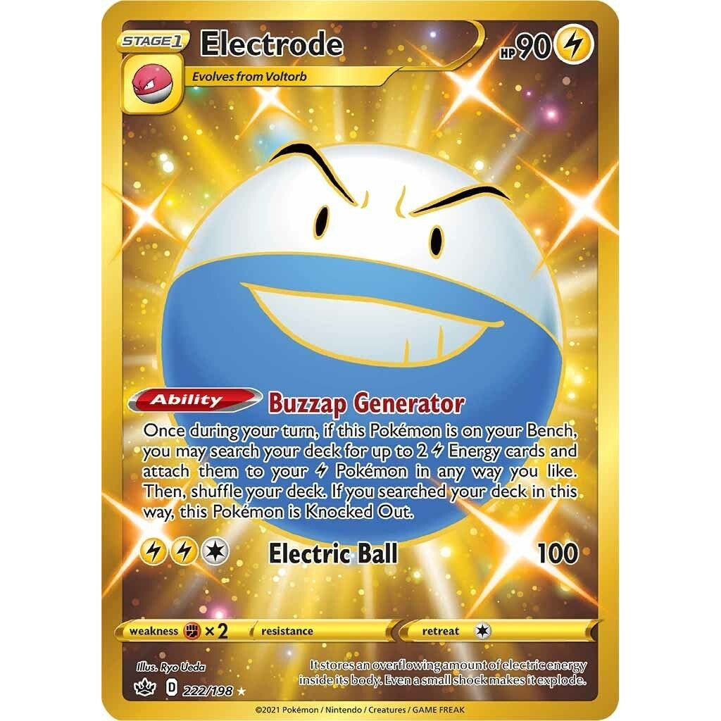 Image for Electrode (Secret) (222/198) (SWSH06) - Pokemon