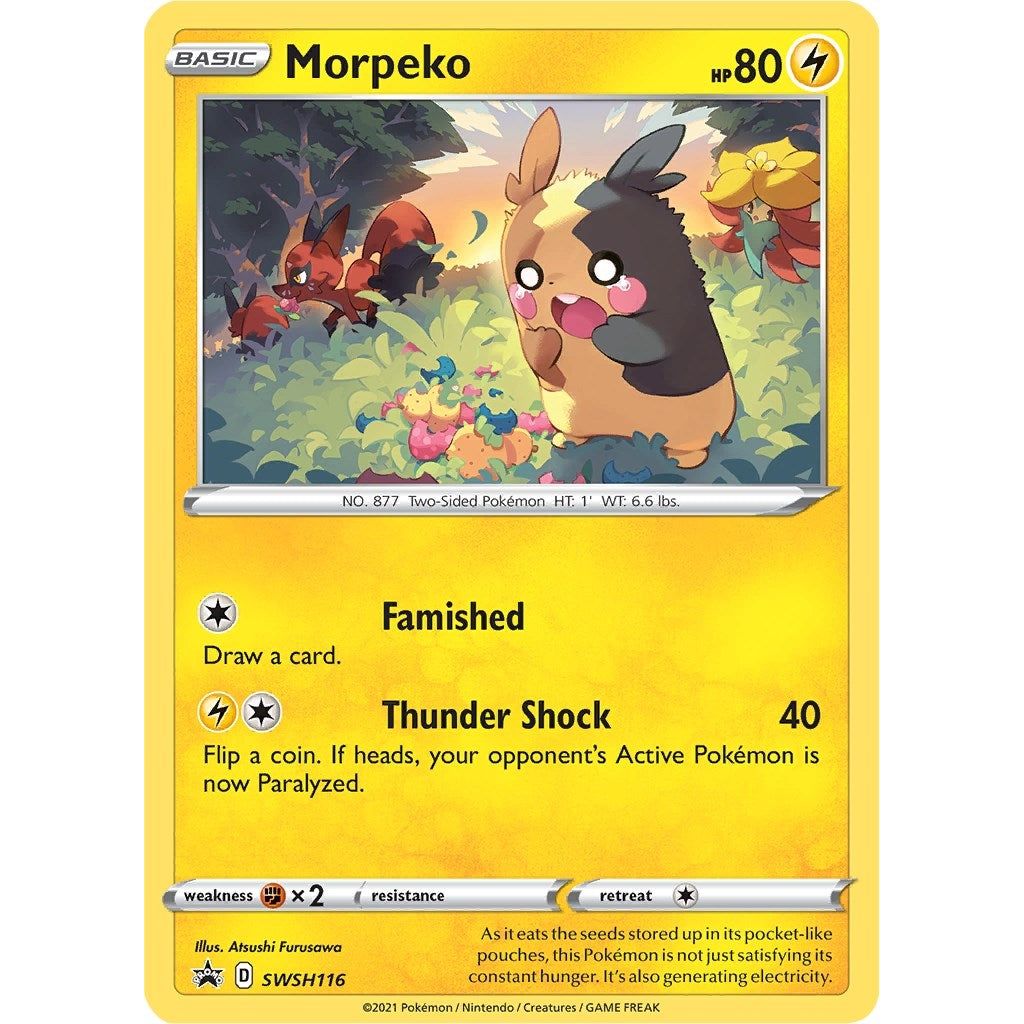 Image for Morpeko - SWSH116 (SWSH116) (SWSD) - Pokemon