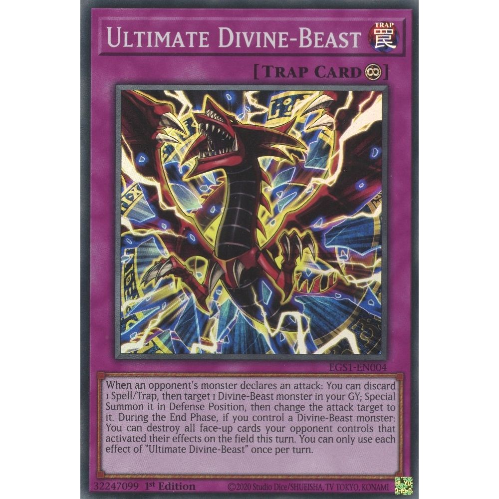 Image for Ultimate Divine-Beast (EGS1-EN004) (EGS1) - YuGiOh
