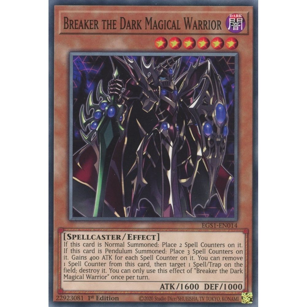 Image for Breaker the Dark Magical Warrior (EGS1-EN014) (EGS1) - YuGiOh