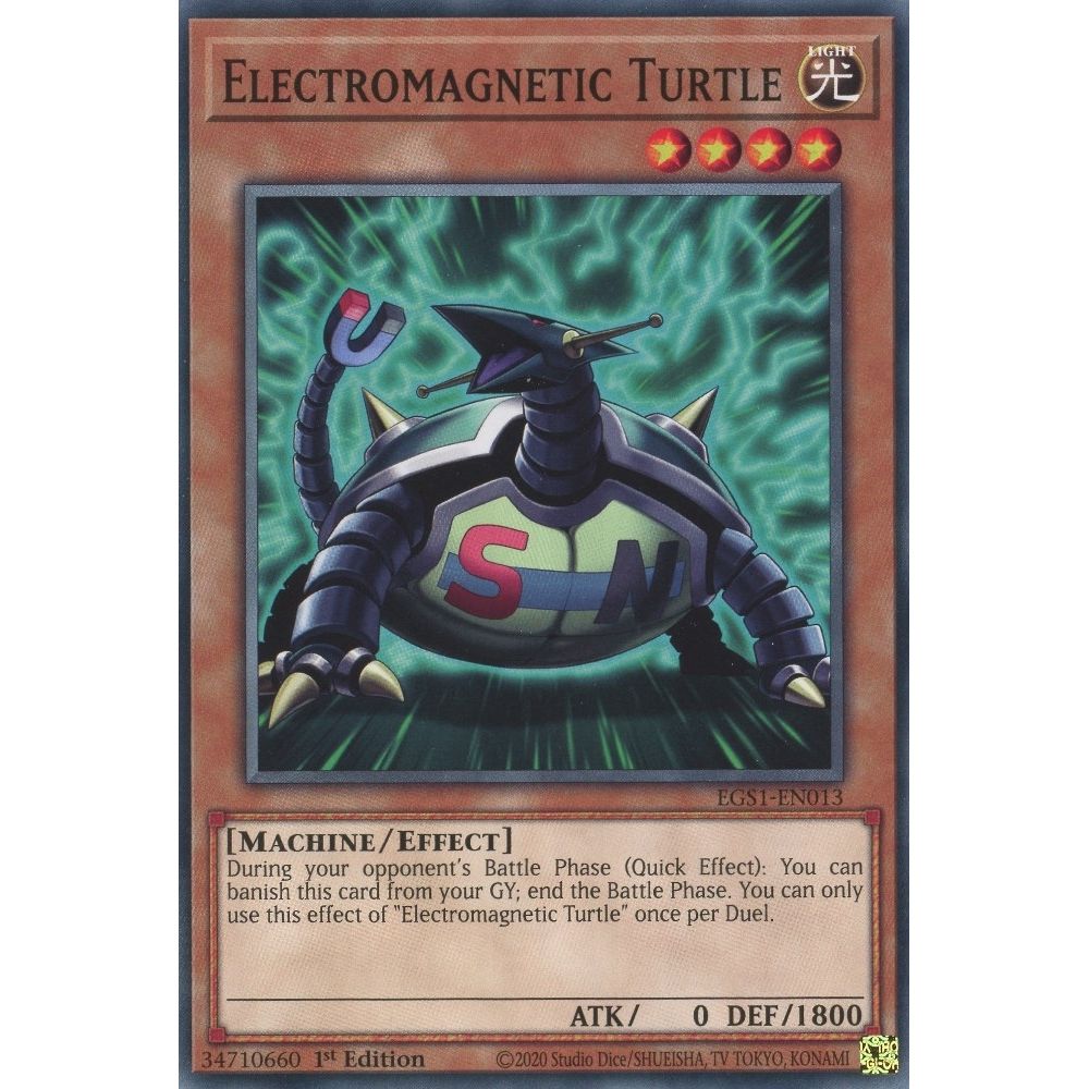 Image for Electromagnetic Turtle (EGS1-EN013) (EGS1) - YuGiOh