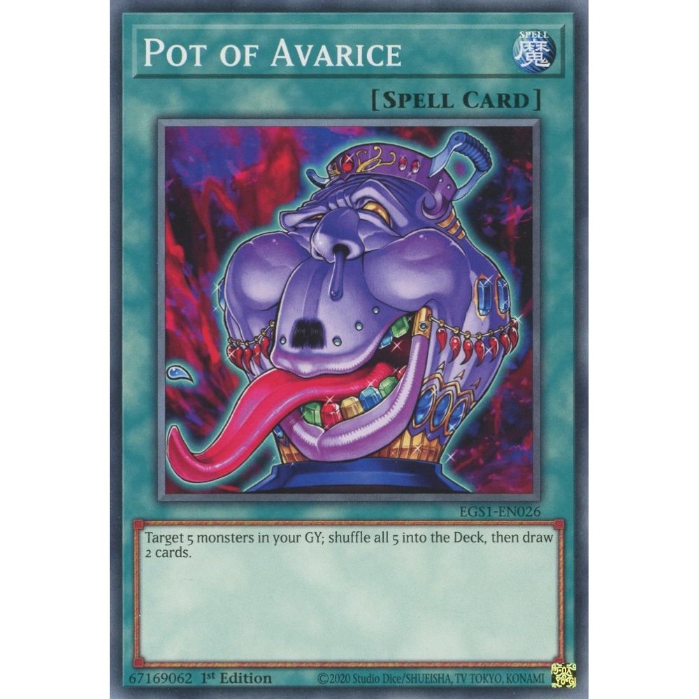 Image for Pot of Avarice (EGS1-EN026) (EGS1) - YuGiOh