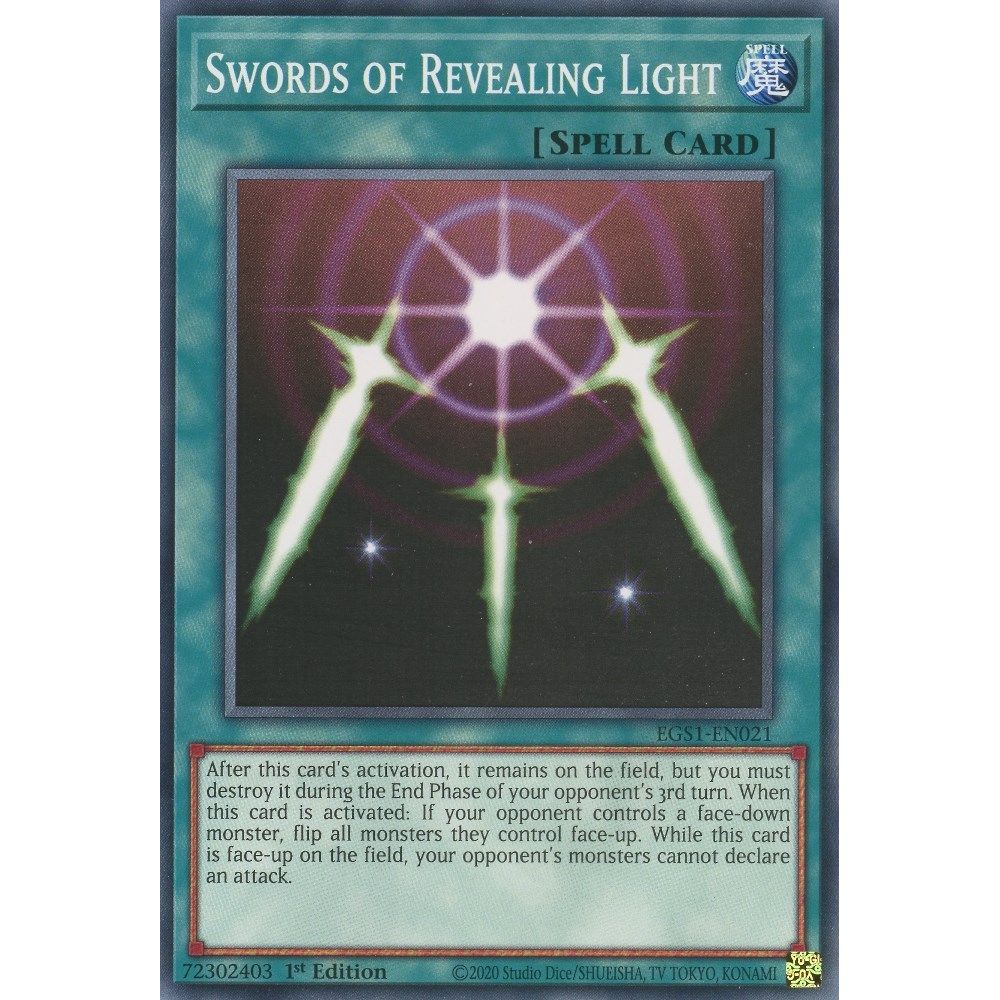Image for Swords of Revealing Light (EGS1-EN021) (EGS1) - YuGiOh