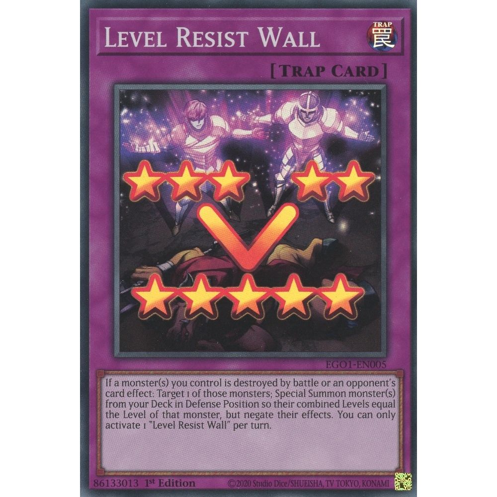 Image for Level Resist Wall (EGO1-EN005) (EGO1) - YuGiOh