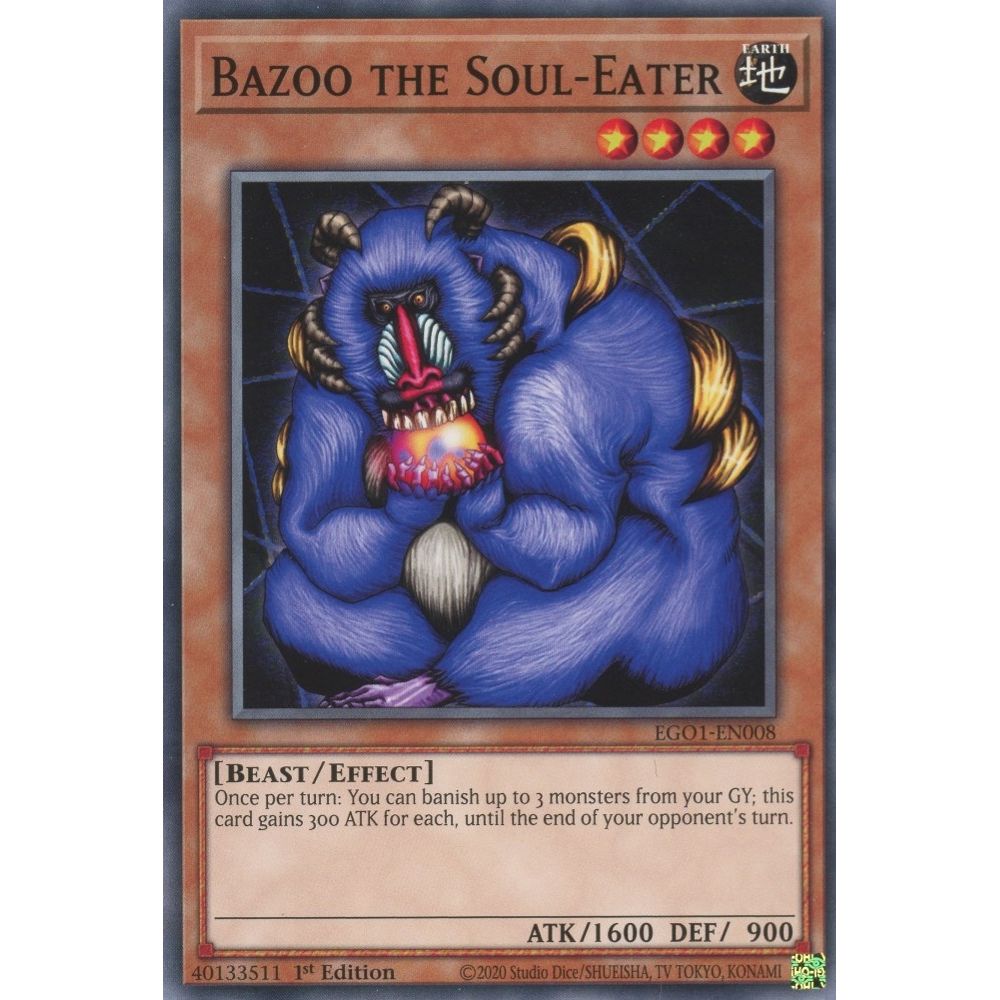 Image for Bazoo the Soul-Eater (EGO1-EN008) (EGO1) - YuGiOh