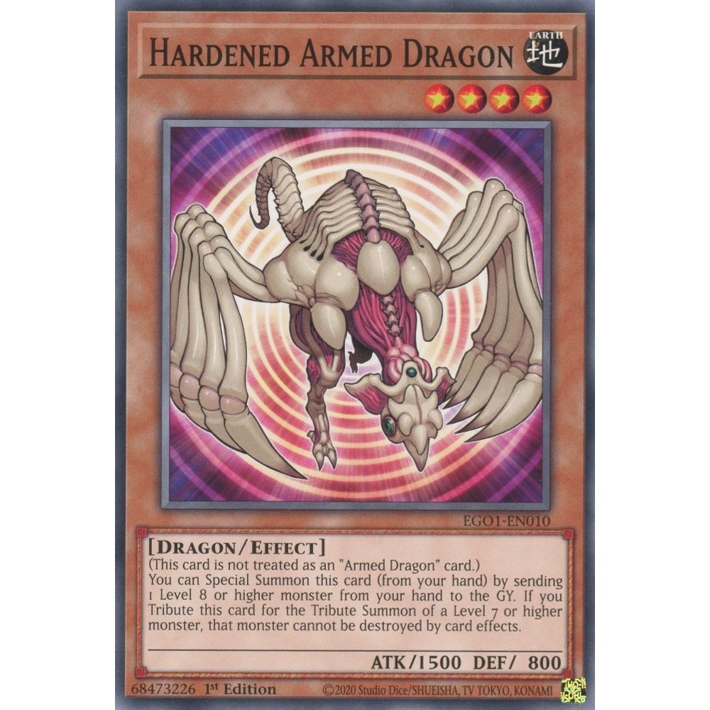 Image for Hardened Armed Dragon (EGO1-EN010) (EGO1) - YuGiOh