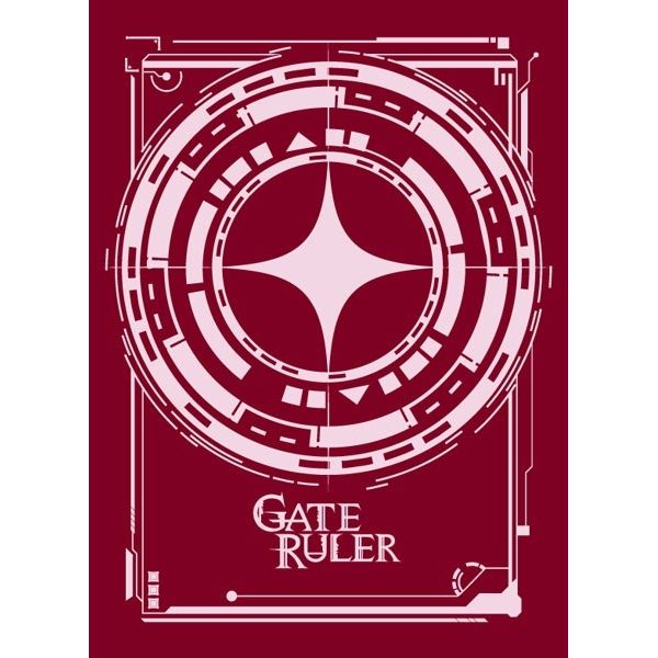 Image for Gate Ruler Card Sleeve 002 - Card Back (White ver.) (60-Pack) - Card Sleeves