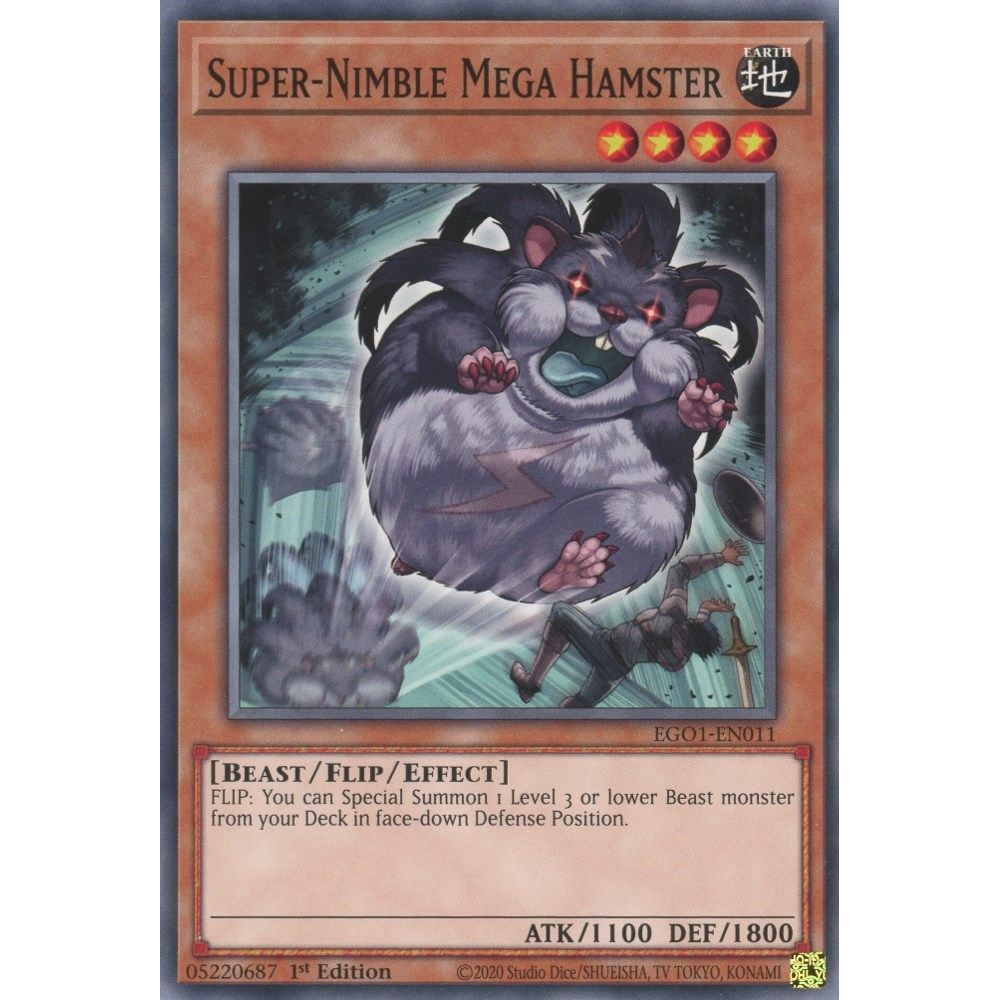 Image for Super-Nimble Mega Hamster (EGO1-EN011) (EGO1) - YuGiOh
