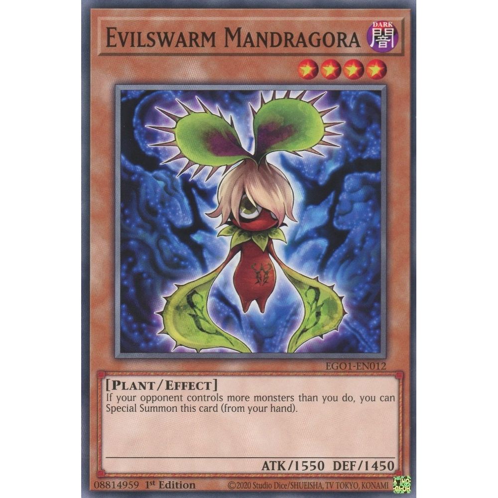 Image for Evilswarm Mandragora (EGO1-EN012) (EGO1) - YuGiOh
