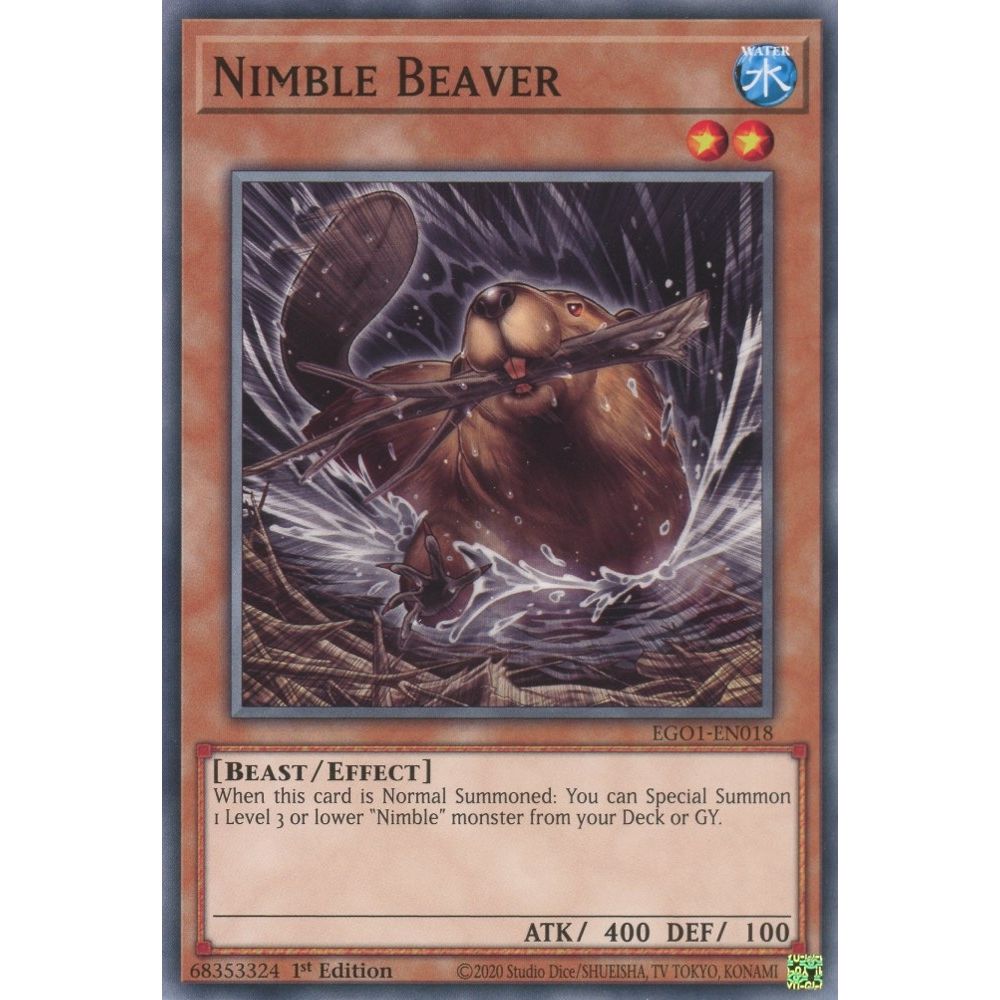 Image for Nimble Beaver (EGO1-EN018) (EGO1) - YuGiOh