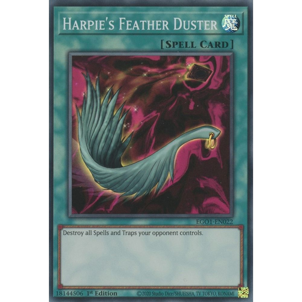 Image for Harpie's Feather Duster (EGO1-EN022) (EGO1) - YuGiOh