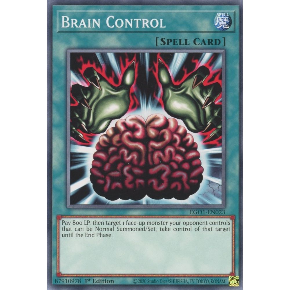 Image for Brain Control (EGO1-EN023) (EGO1) - YuGiOh