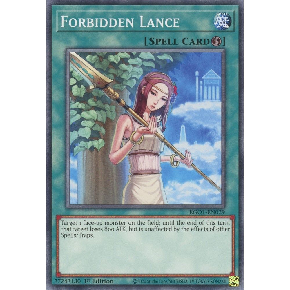 Image for Forbidden Lance (EGO1-EN029) (EGO1) - YuGiOh
