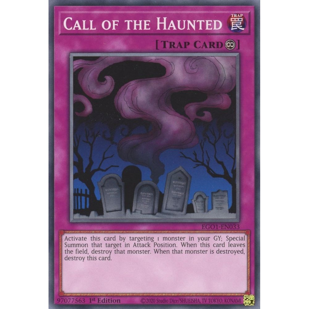 Image for Call of the Haunted (EGO1-EN033) (EGO1) - YuGiOh