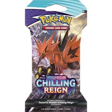 Chilling Reign Sleeved Booster Pack Pokemon