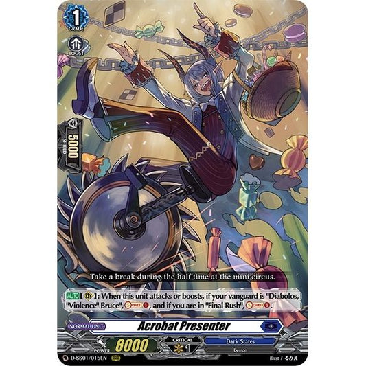 Image for Acrobat Presenter (D-SS01/015EN) (D-SS01) - Cardfight Vanguard