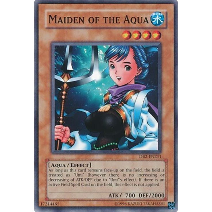 Image for Maiden of the Aqua (DB2-EN211) (DB2) - YuGiOh