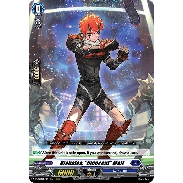 Image for Diabolos, "Innocent" Matt (D-SS01/018EN) (D-SS01) - Cardfight Vanguard