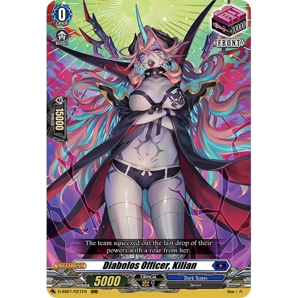 Image for Diabolos Officer, Kilian (D-SS01/021EN) (D-SS01) - Cardfight Vanguard
