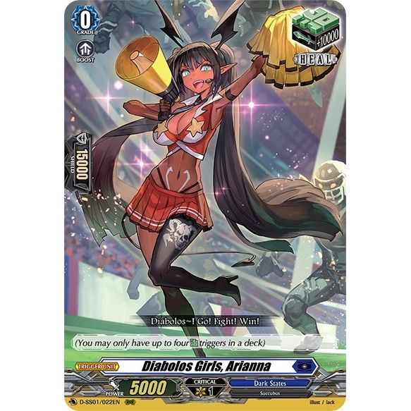 Image for Diabolos Girls, Arianna (D-SS01/022EN) (D-SS01) - Cardfight Vanguard