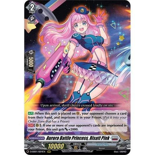 Image for Aurora Battle Princess, Risatt Pink (D-SS01/024EN) (D-SS01) - Cardfight Vanguard