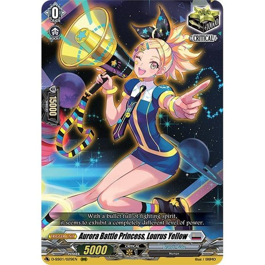 Image for Aurora Battle Princess, Lourus Yellow (D-SS01/029EN) (D-SS01) - Cardfight Vanguard