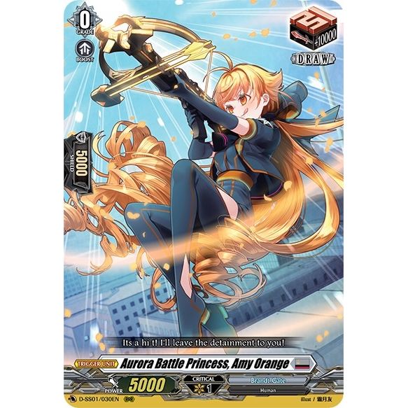 Image for Aurora Battle Princess, Amy Orange (D-SS01/030EN) (D-SS01) - Cardfight Vanguard