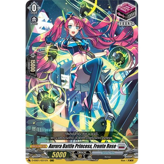 Image for Aurora Battle Princess, Fronte Rose (D-SS01/031EN) (D-SS01) - Cardfight Vanguard