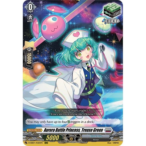Image for Aurora Battle Princess, Treuse Green (D-SS01/032EN) (D-SS01) - Cardfight Vanguard