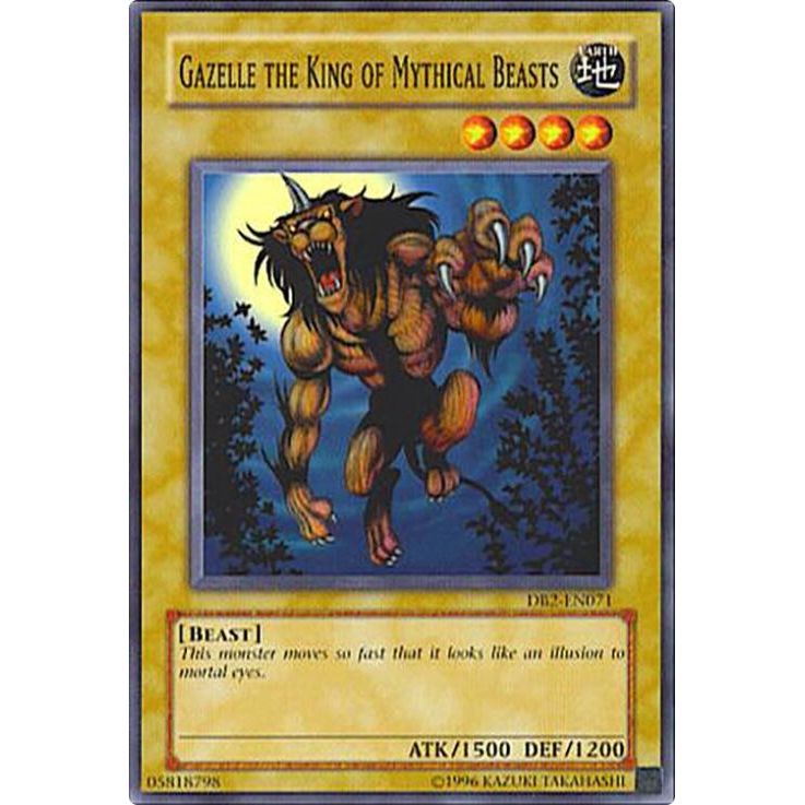 Image for Gazelle the King of Mythical Beasts (DB2-EN071) (DB2) - YuGiOh