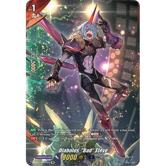 Image for Diabolos, "Bad" Steve (SP) (D-SS01/SP09EN) (D-SS01) - Cardfight Vanguard
