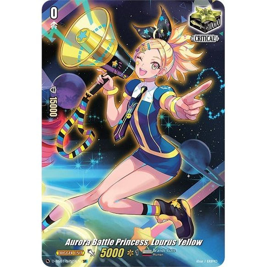 Image for Aurora Battle Princess, Lourus Yellow (SP) (D-SS01/SP29EN) (D-SS01) - Cardfight Vanguard