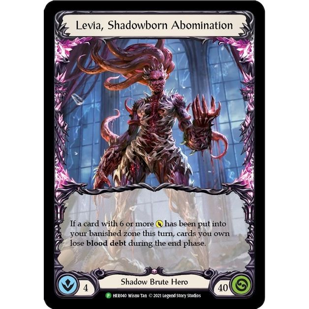 Image for Levia, Shadowborn Abominationn - HER040 (HER040) (PR) - Flesh and Blood TCG
