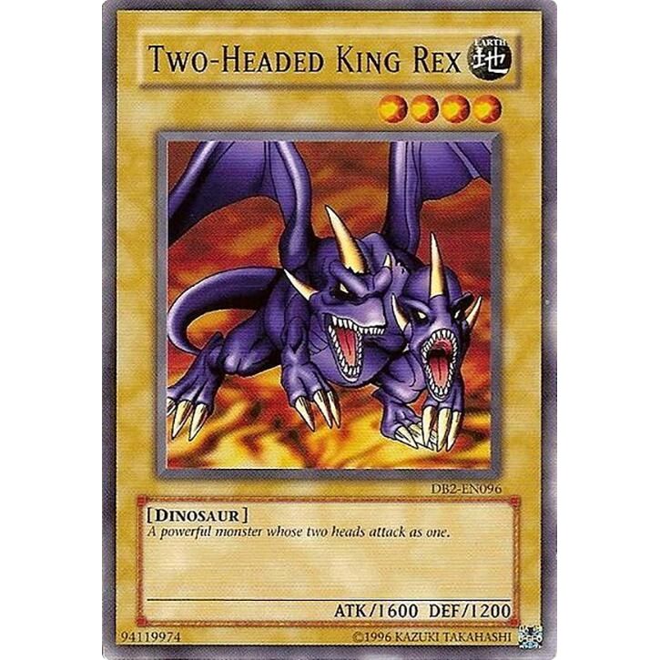 Image for Two-Headed King Rex (DB2-EN096) (DB2) - YuGiOh