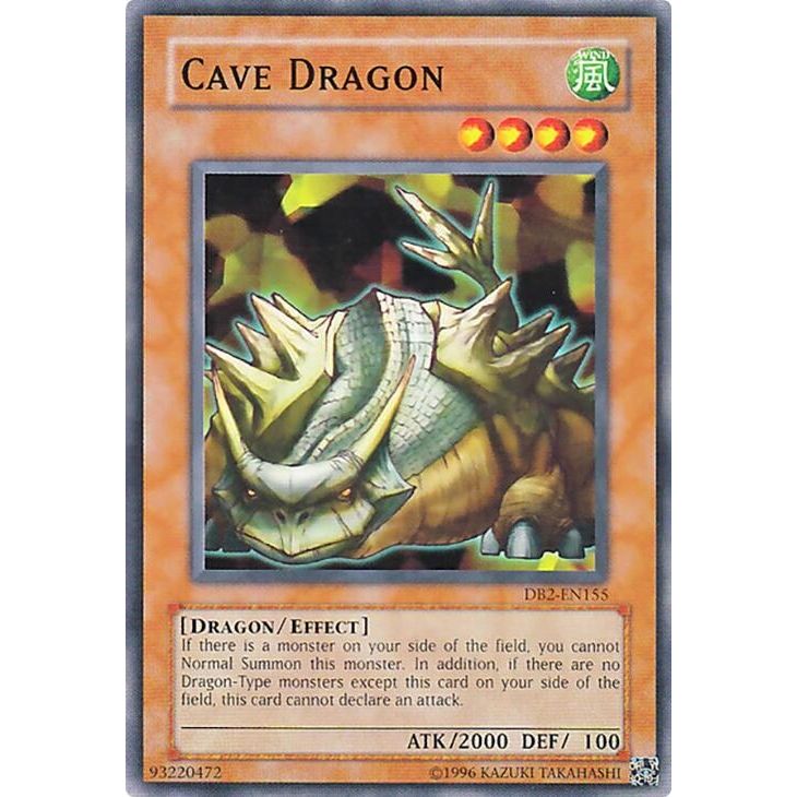 Image for Cave Dragon (DB2-EN155) (DB2) - YuGiOh