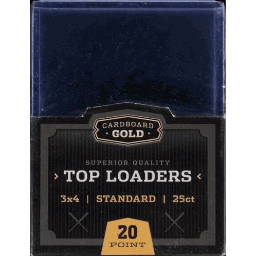 Image for 3"X4" Clear Toploaders 20 Points (25-Count) - Collectible Storage