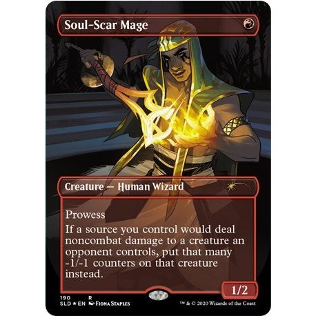 Image for Soul-Scar Mage (190) (SLD) - Magic: The Gathering
