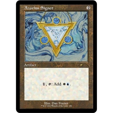Image for Azorius Signet (286) (SLD) - Magic: The Gathering