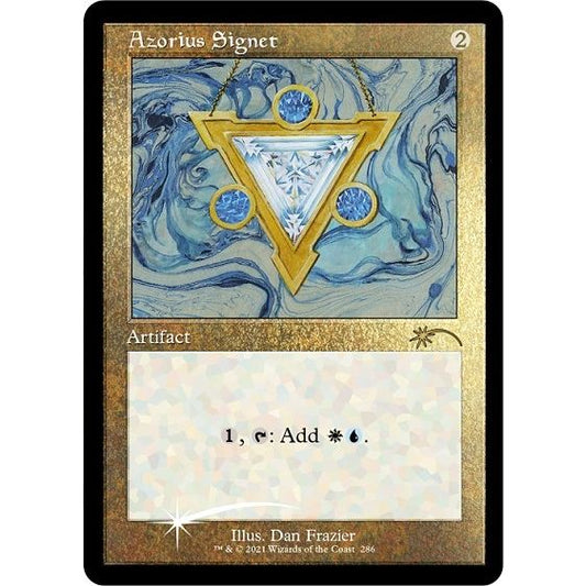 Image for Azorius Signet (Foil Etched) (286) (SLD) - Magic: The Gathering