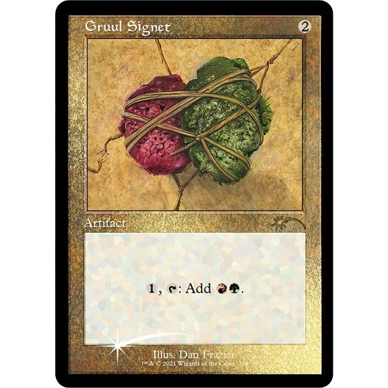 Image for Gruul Signet (Foil Etched) (288) (SLD) - Magic: The Gathering