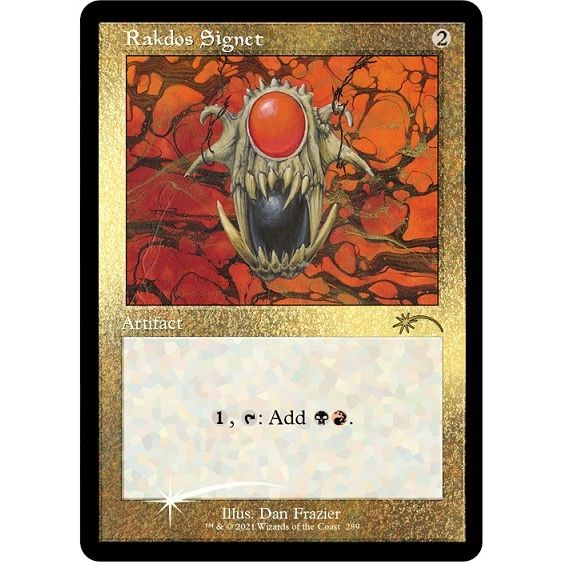 Image for Rakdos Signet (Foil Etched) (289) (SLD) - Magic: The Gathering