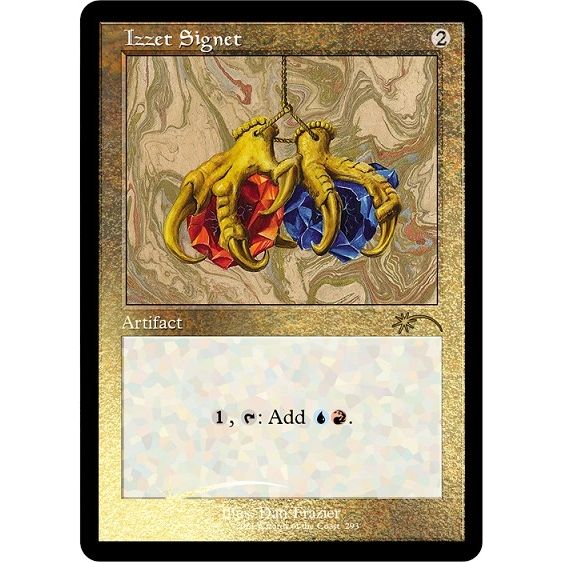 Image for Izzet Signet (Foil Etched) (293) (SLD) - Magic: The Gathering